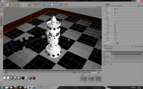 Creation of Checkmate: Step 8